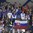 POPRAD, SLOVAKIA - APRIL 18: Team Slovakia fans sing during their national anthem following a 2-1 victory against Switzerland during preliminary round action at the 2017 IIHF Ice Hockey U18 World Championship. (Photo by Andrea Cardin/HHOF-IIHF Images)
